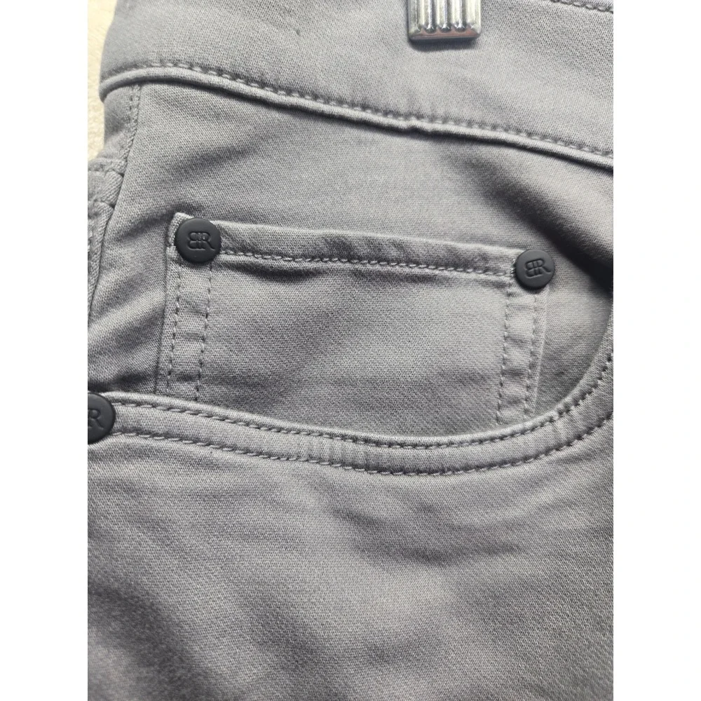 Banana Republic Mens Traveler Pants Dark Gray Slim Fit 5-Pocket Stretch 32x32